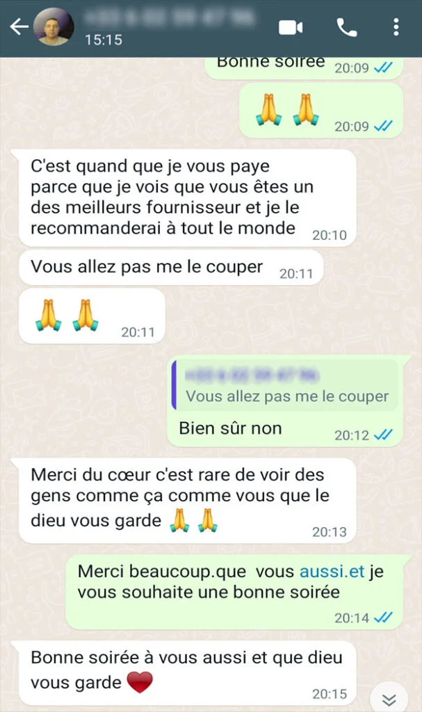 Témoignage client IPTVE